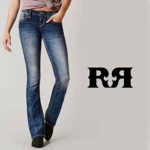 ROCK REVIVAL "Celine" Low Rise Bootcut Jeans